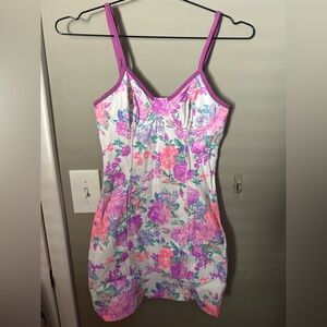 Floral Spaghetti Strap Dress